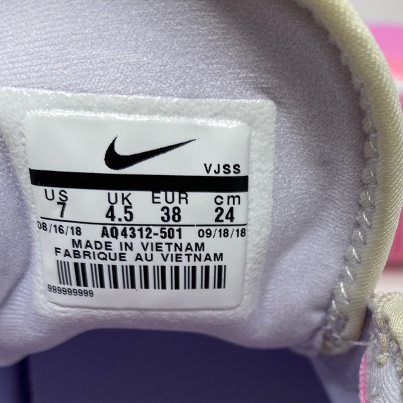 Nike Air Max Dia Pink Canvas Women’s Shoes - Picture 7 of 11